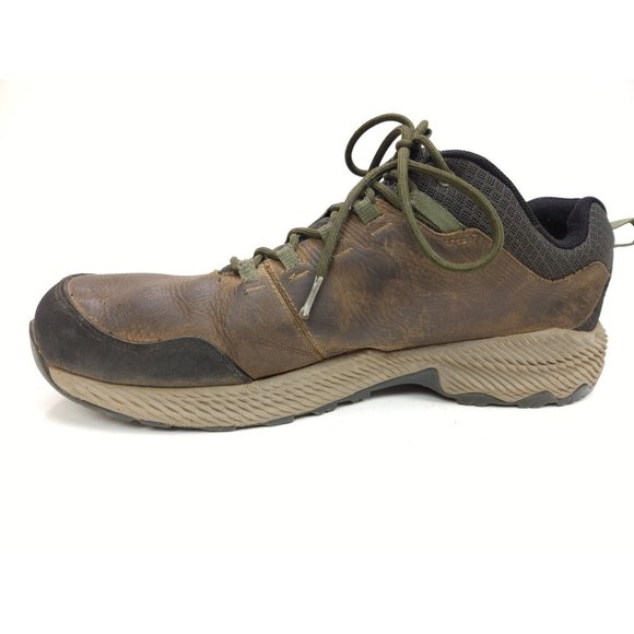 MERRELL Forestbound Low Waterproof Hiking Shoes Brown Men's US Size 13 J99641 - Picture 4 of 13